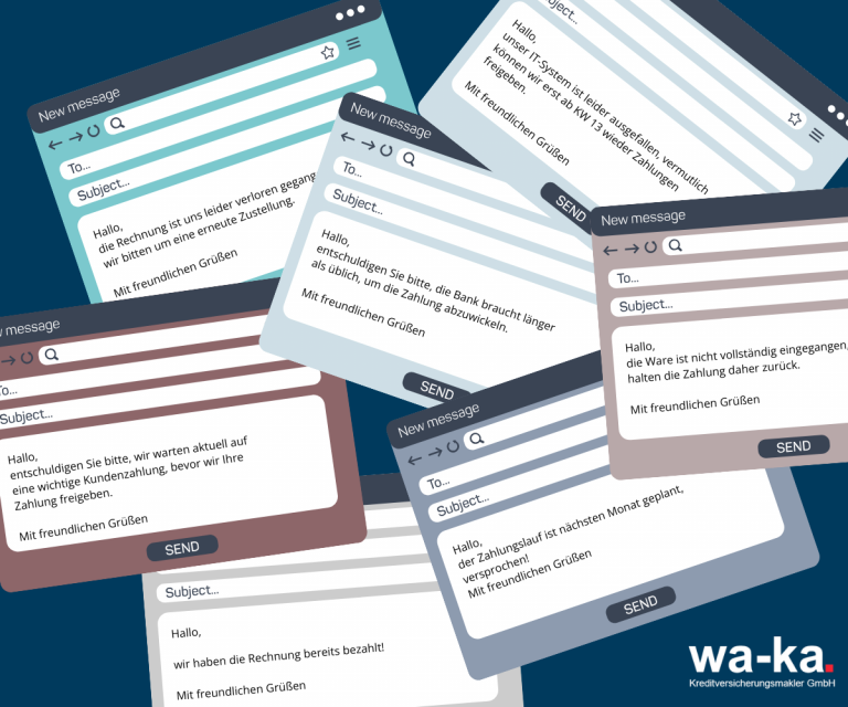 Ausreden bei Zahlungsverzug